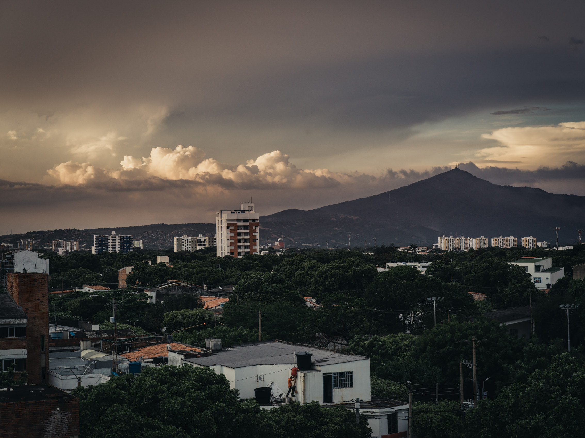 skyline of Cúcuta Colombia
